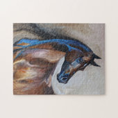 Puzzle Peinture à cheval arabe (Horizontal)