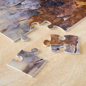 Puzzle Peinture à épluchage du Wagon du train rouillé (Côté)