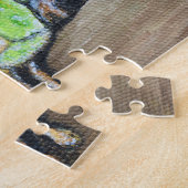 Puzzle Peinture à la grenouille (Côté)