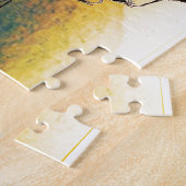 Puzzle Peinture à l'éléphant décorée (Côté)