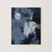 Puzzle Peinture à l'huile de chevalier de lune (Vertical)