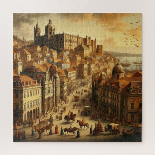 Puzzle Peinture à l'huile Renaissance (Vertical)