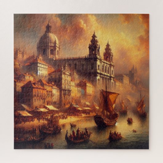 Puzzle Peinture à l'huile Renaissance (Vertical)