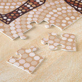 Puzzle Peinture à points d'emu autochtone (Côté)
