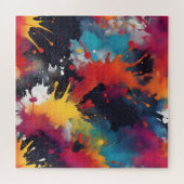 Puzzle peinture Abstraite (Horizontal)