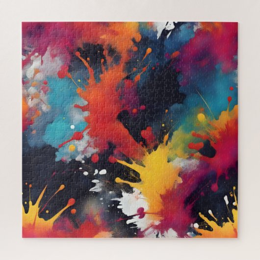 Puzzle peinture Abstraite (Vertical)