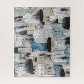 Puzzle Peinture Abstraite (Vertical)