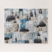 Puzzle Peinture Abstraite (Horizontal)