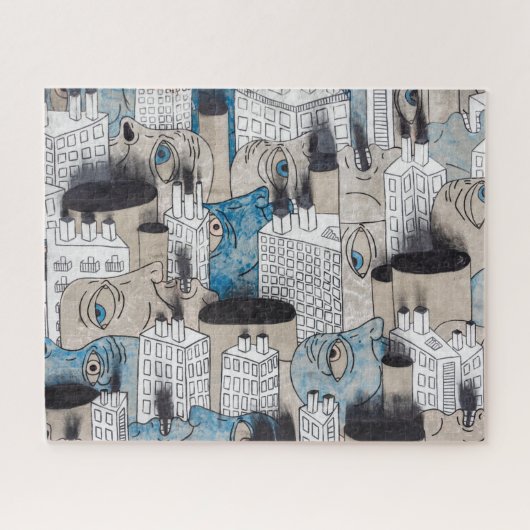 Puzzle Peinture Abstraite (Horizontal)