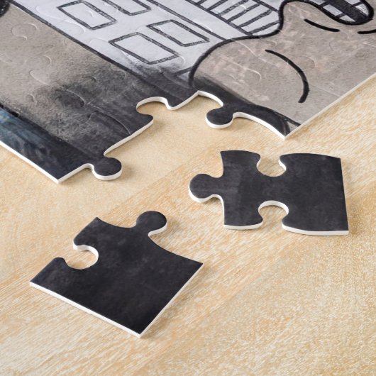 Puzzle Peinture Abstraite (Côté)