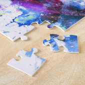 Puzzle Peinture Abstraite colorée (Côté)
