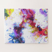 Puzzle Peinture Abstraite colorée (Horizontal)