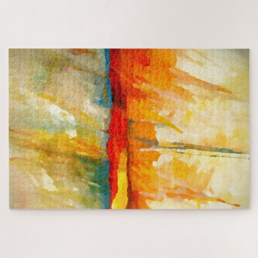 Puzzle Peinture Abstraite moderne (Horizontal)