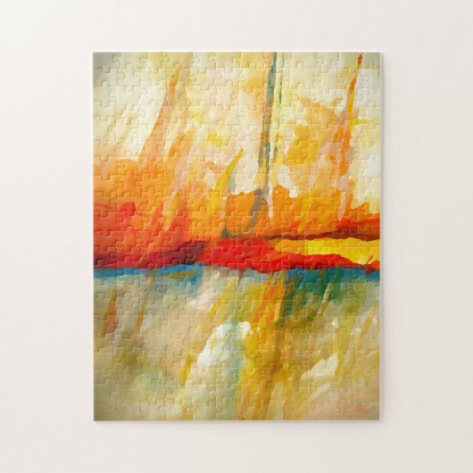 Puzzle Peinture Abstraite moderne (Vertical)