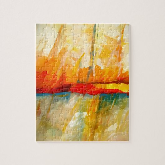 Puzzle Peinture Abstraite moderne (Vertical)