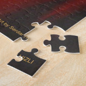 Puzzle Peinture Abstraite moderne colorée (Côté)