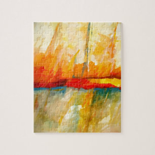 Puzzle Peinture abstraite moderne d'expressioniste