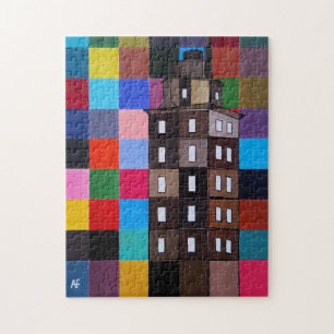 Puzzle Peinture abstraite Torre de Hércules par Alfred Fo