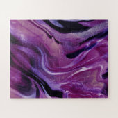 Puzzle Peinture acrylique marbrée Abstraite Parties scint (Horizontal)