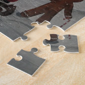 Puzzle Peinture Amis de Fête par Alfred Fox (Côté)