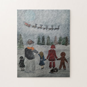 Puzzle Peinture Amis de Fête par Alfred Fox