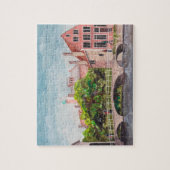Puzzle Peinture aquarelle de Bruges par Farida Greenfield (Vertical)