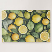 Puzzle Peinture aquarelle des citrons (Horizontal)