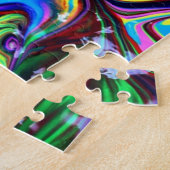 Puzzle Peinture arc-en-ciel Peinture Motif complexe (Côté)