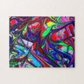 Puzzle Peinture arc-en-ciel Peinture Motif complexe (Horizontal)