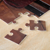 Puzzle Peinture au vin rouge par Alfred Fox (Côté)