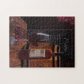 Puzzle Peinture au vin rouge par Alfred Fox (Horizontal)