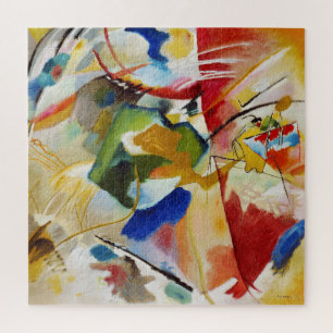 Puzzle Peinture avec Centre Vert par Wassily Kandinsky