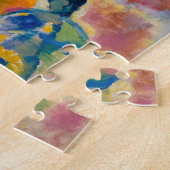 Puzzle Peinture avec tache rouge par Wassily Kandinsky (Côté)