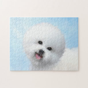 Puzzle Peinture Bichon Frise - Cute Original Chien Art