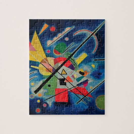 Puzzle Peinture bleue par Wassily Kandinsky (Vertical)