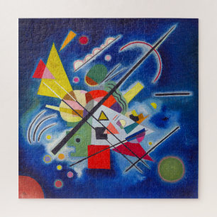 Puzzle Peinture bleue Wassily Kandinsky