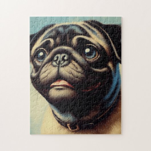 Puzzle Peinture Carlin rétro (Vertical)