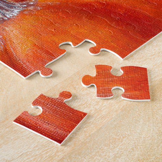 Puzzle Peinture Citrouille écureuil (Côté)