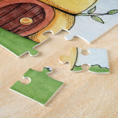 Puzzle Peinture D'Aquarelle Des Abeilles Et Des ruches (Côté)