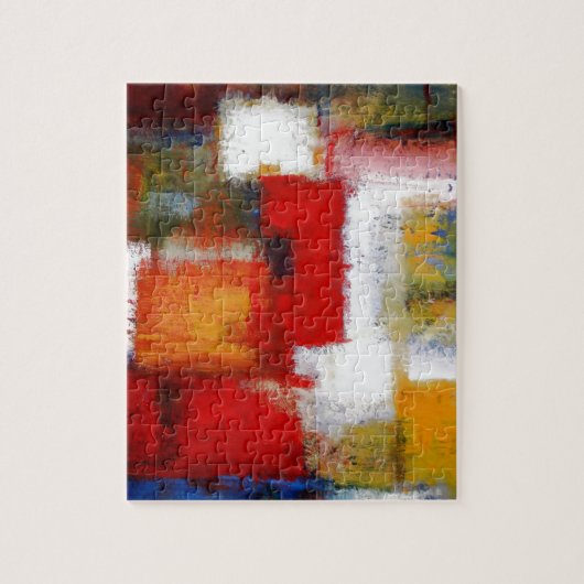 Puzzle Peinture d'art Abstrait moderne (Vertical)