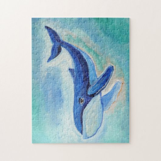 Puzzle Peinture de baleine (Vertical)