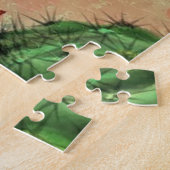 Puzzle Peinture de casse rouge violet rose (Côté)