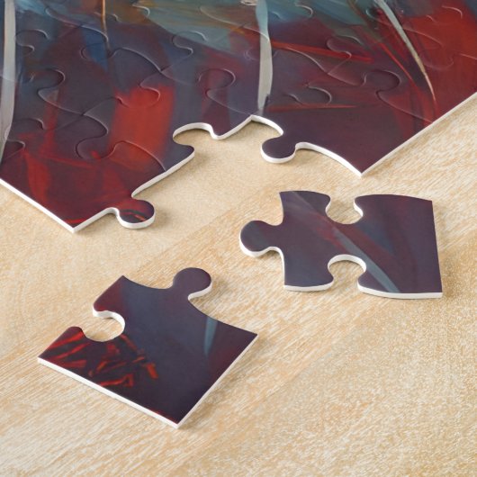 Puzzle Peinture de chats (Côté)