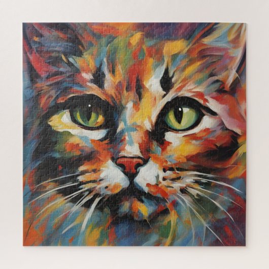 Puzzle Peinture de chats (Vertical)