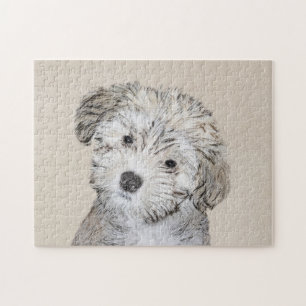 Puzzle Peinture de Chien Havanais - Cute Original Chien A