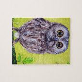 Puzzle Peinture de chouette (Horizontal)