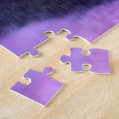 Puzzle Peinture de cœur sarcelle (Côté)
