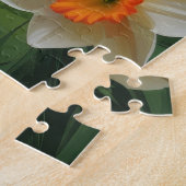Puzzle Peinture de fleurs printanières de chat siamois (Côté)