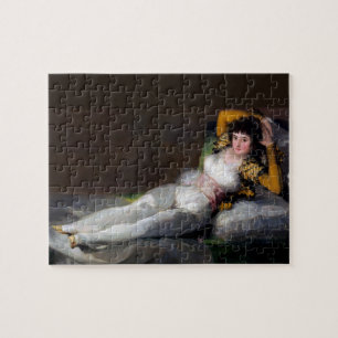 Puzzle Peinture de Goya - Maja habillée - La Maja Vestida