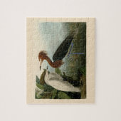 Puzzle Peinture de la faune d'Audubon Heron violet (Vertical)